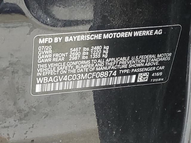 2021 BMW 840XI