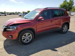 Salvage cars for sale from Copart Ontario Auction, ON: 2015 Volkswagen Tiguan S