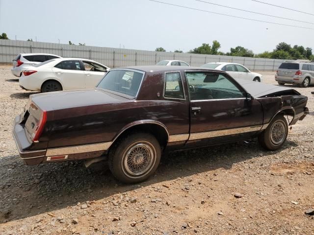 1987 Chevrolet Monte Carlo