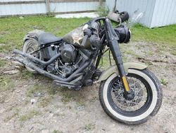 Salvage motorcycles for sale at Davison, MI auction: 2017 Harley-Davidson Flss