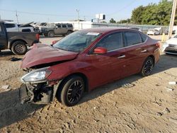 Salvage cars for sale at auction: 2019 Nissan Sentra S