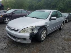 Salvage cars for sale at Marlboro, NY auction: 2007 Honda Accord SE