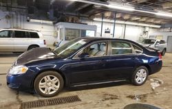 Salvage cars for sale from Copart Wheeling, IL: 2010 Chevrolet Impala LT