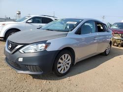 Salvage cars for sale at Dyer, IN auction: 2017 Nissan Sentra S