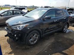 Salvage cars for sale at Woodhaven, MI auction: 2018 Hyundai Santa FE Sport