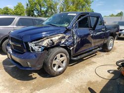 Salvage cars for sale at Bridgeton, MO auction: 2013 Dodge RAM 1500 ST