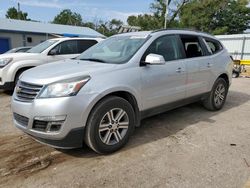 Salvage cars for sale from Copart Wichita, KS: 2017 Chevrolet Traverse LT