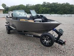 Lowe salvage cars for sale: 2023 Lowe Boat With Trailer