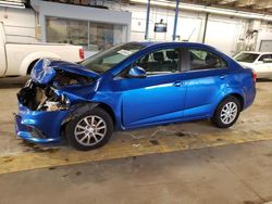 Salvage cars for sale from Copart Wheeling, IL: 2018 Chevrolet Sonic LT