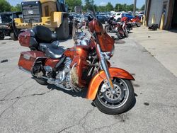 Salvage motorcycles for sale at Fort Wayne, IN auction: 2010 Harley-Davidson FLHTCUSE5