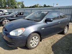 Salvage cars for sale from Copart Spartanburg, SC: 2010 Hyundai Accent Blue