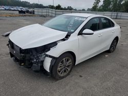 Salvage cars for sale at Dunn, NC auction: 2022 KIA Forte FE