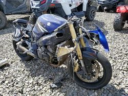 Salvage motorcycles for sale at Reno, NV auction: 2004 Suzuki GSX-R750 K
