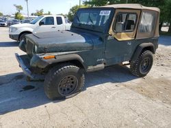 Jeep salvage cars for sale: 1995 Jeep Wrangler / YJ S