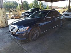 Salvage cars for sale from Copart Gaston, SC: 2015 Mercedes-Benz C 300 4matic