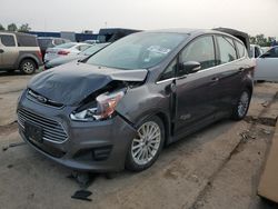 Salvage cars for sale at Woodhaven, MI auction: 2015 Ford C-MAX Premium SEL