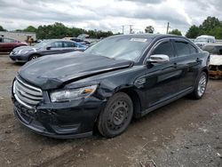 Salvage cars for sale from Copart Hillsborough, NJ: 2015 Ford Taurus Limited