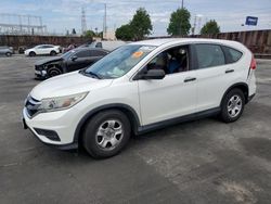 Salvage cars for sale from Copart Wilmington, CA: 2015 Honda CR-V LX