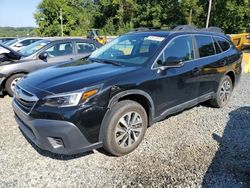 Salvage cars for sale at Concord, NC auction: 2020 Subaru Outback Premium