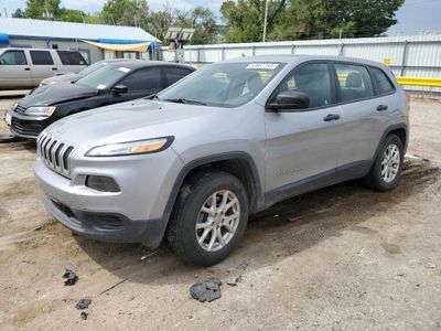Salvage cars for sale from Copart Wichita, KS: 2015 Jeep Cherokee Sport