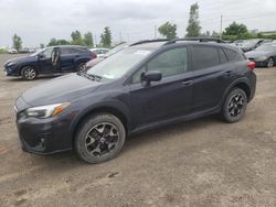 Salvage cars for sale from Copart Montreal Est, QC: 2018 Subaru Crosstrek Premium