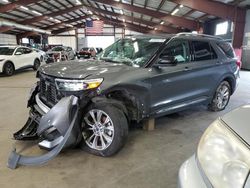 Salvage cars for sale at East Granby, CT auction: 2022 Ford Explorer Limited