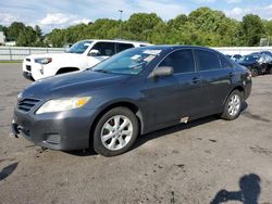 Salvage cars for sale from Copart Assonet, MA: 2011 Toyota Camry Base