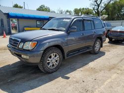 Salvage cars for sale from Copart Wichita, KS: 2003 Lexus LX 470