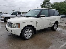 Land Rover salvage cars for sale: 2009 Land Rover Range Rover Supercharged