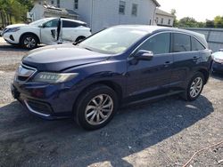 Salvage cars for sale at York Haven, PA auction: 2016 Acura RDX Technology