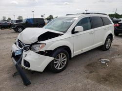 Salvage cars for sale at Indianapolis, IN auction: 2015 Dodge Journey SXT