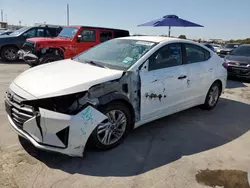 Salvage cars for sale at Grand Prairie, TX auction: 2020 Hyundai Elantra SEL