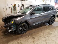 Salvage cars for sale at Casper, WY auction: 2019 Jeep Cherokee Latitude Plus