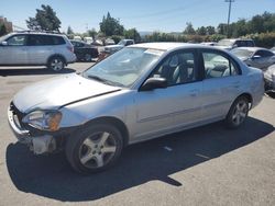 Salvage cars for sale from Copart San Martin, CA: 2002 Honda Civic LX