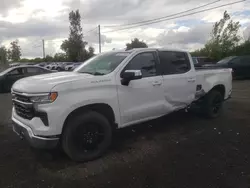 Salvage cars for sale from Copart Montreal Est, QC: 2022 Chevrolet Silverado K1500 LT