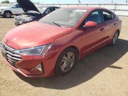 Hyundai salvage cars for sale: 2020 Hyundai Elantra SEL