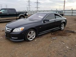 Salvage cars for sale at Dyer, IN auction: 2012 Mercedes-Benz CL 550 4matic