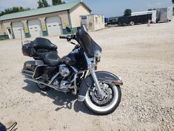 Salvage motorcycles for sale at Pekin, IL auction: 2007 Harley-Davidson Flhtcui