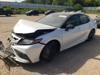 Salvage cars for sale from Copart Davison, MI: 2023 Toyota Camry XSE