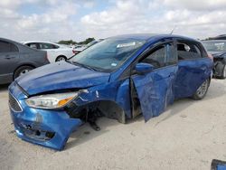 Salvage cars for sale from Copart San Antonio, TX: 2018 Ford Focus SE