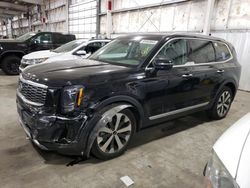 Salvage cars for sale from Copart Woodburn, OR: 2021 KIA Telluride S