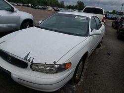 Buick Century salvage cars for sale: 1998 Buick Century Limited