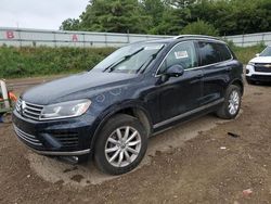 Salvage cars for sale from Copart Davison, MI: 2017 Volkswagen Touareg Sport