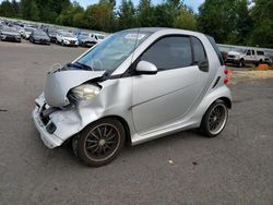 Salvage cars for sale from Copart Portland, OR: 2008 Smart Fortwo Pure