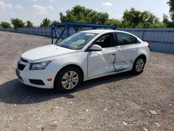 Chevrolet salvage cars for sale: 2014 Chevrolet Cruze LT