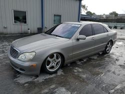 Salvage cars for sale at Tulsa, OK auction: 2005 Mercedes-Benz S 500 4matic