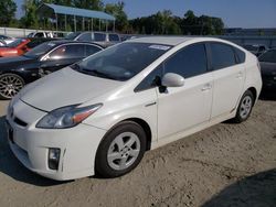 Salvage cars for sale at Spartanburg, SC auction: 2011 Toyota Prius