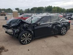 Salvage cars for sale at Pennsburg, PA auction: 2020 Nissan Altima Platinum