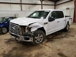 Vehiculos salvage en venta de Copart Lansing, MI: 2016 Ford F150 Supercrew