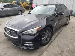 Salvage cars for sale at Windsor, NJ auction: 2015 Infiniti Q50 Base